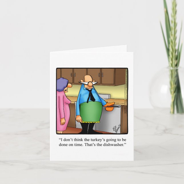 Funny Erntedank Grußkarte "Spectickles" Feiertagskarte (Vorderseite)