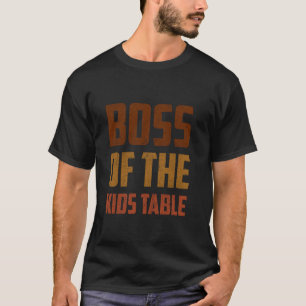 Funny Erntedank Kid oder Adult Boss of the Kids T T-Shirt