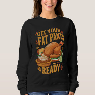 Funny Erntedank macht die Fett-Ameisen fertig Sweatshirt