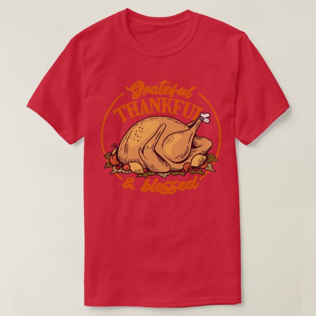 Funny Erntedank Türkei3 T-Shirt (Design vorne)