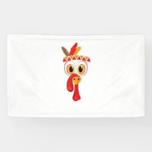 Funny Erntedank Türkei konfrontiert indischen Feat Banner