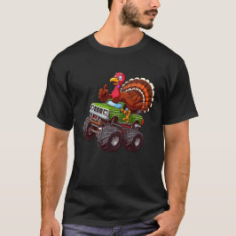 Funny Erntedank Türkei Reitmonster Truck T-Shirt