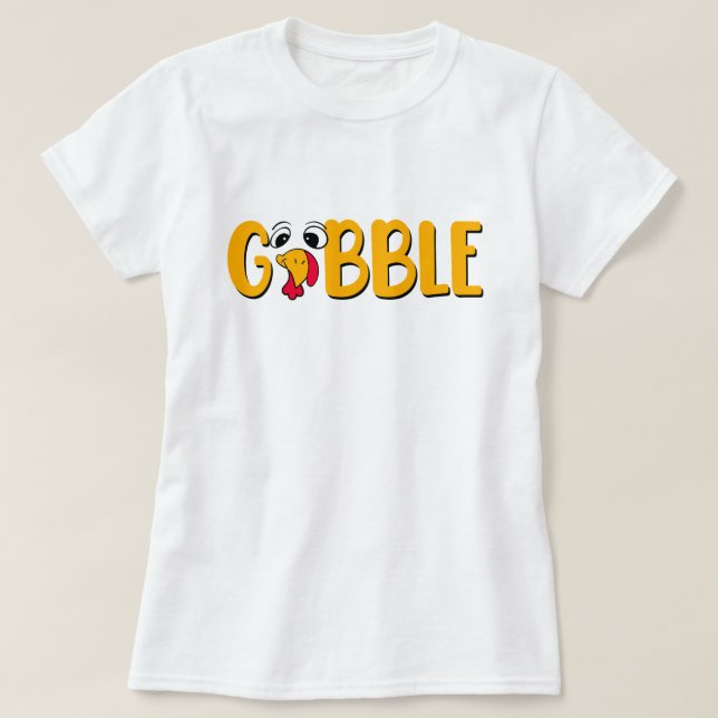 Funny Erntedank Türkei T - Shirt (Design vorne)