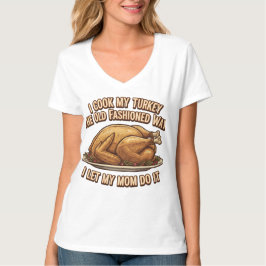 Funny Erntedank Zitat Ich koche meine Türkei T-Shirt