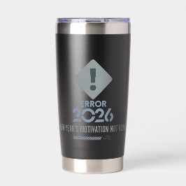Funny Error 2026 Lovers' Mug Set for Couples Thermobecher