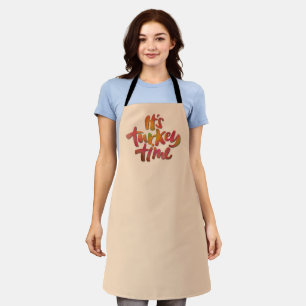Funny Es ist Türkei Time Erntedank Dinner Sprichw Schürze