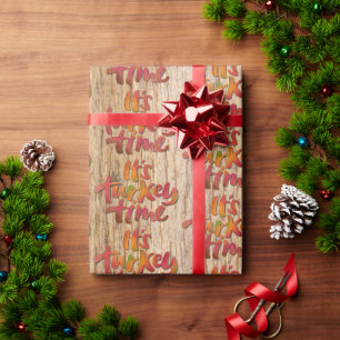 Funny Es ist Türkei Weihnachten Abendessen Mahlzei Geschenkpapier