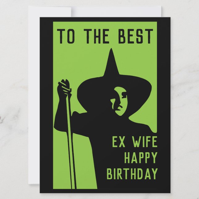Funny Ex Ehefrau Geschenke (Vorderseite)