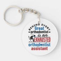 Funny Exhauted Orthodontist Assistentin