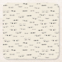 Funny eyes ink zeichne feines Kunstmuster