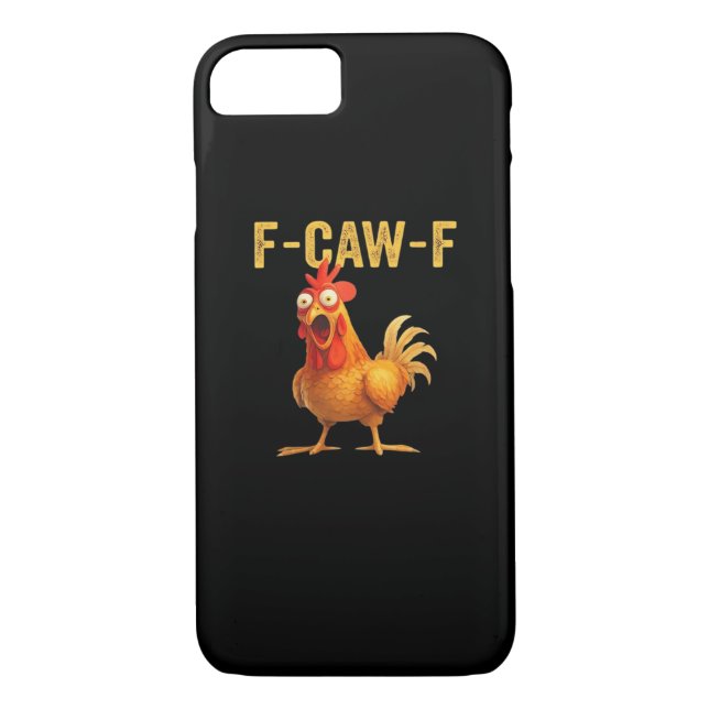 Funny F Caw F Chicken Creative Casual Design Case-Mate iPhone Hülle (Rückseite)