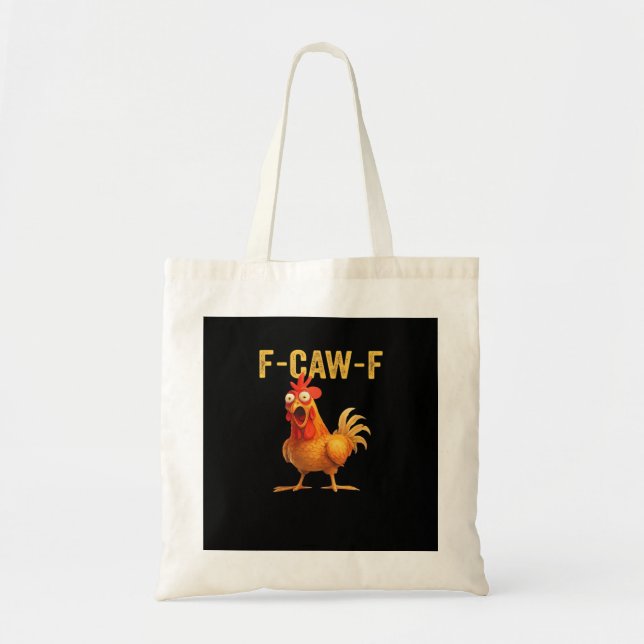 Funny F-Caw-F Chicken Creative Casual Tragetasche (Vorne)
