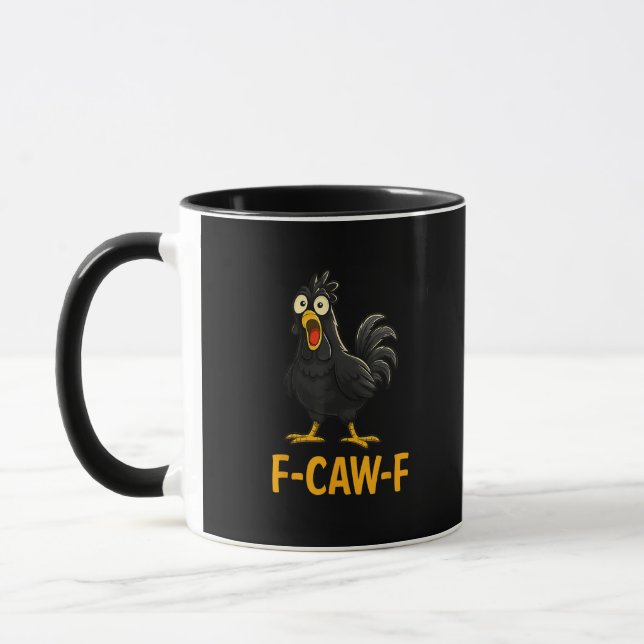Funny F-Caw-F Chicken Shirts F-Caw-F Chicken Tasse (Links)