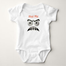 Funny Face Baby Bodysuit