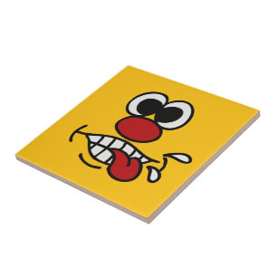 Funny Face céramique personnalisée carreaux