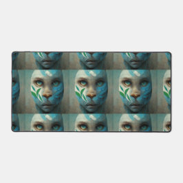 Funny Face Mask Schreibtischunterlage