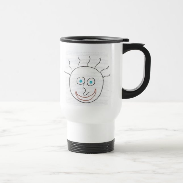 Funny Faces Travel Mug Reisebecher (Rechts)