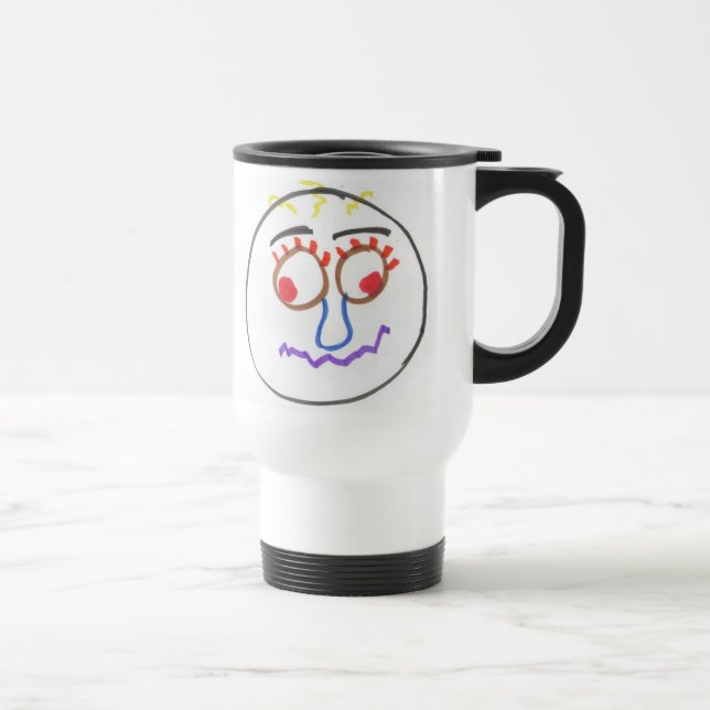 Funny Faces Travel Mug Reisebecher (Rechts)