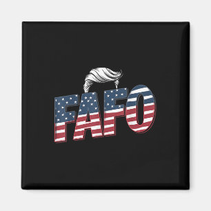 Funny Fafo Trump Foto _2 Magnet