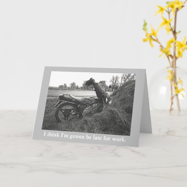 FUNNY/FAKE accident/customizable text Card Karte (Gelbe Blume)