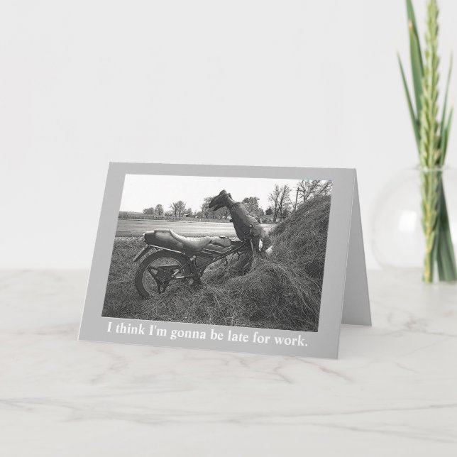 FUNNY/FAKE accident/customizable text Card Karte (Vorderseite)