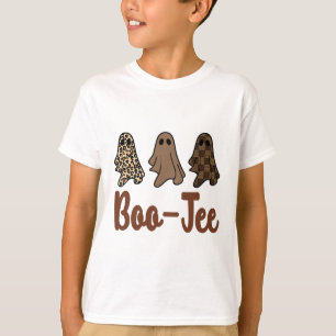 Funny Fall Halloween Ghost Boujee Boo-jee Spooky S T-Shirt