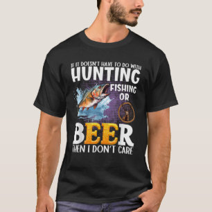 Funny Fall oder Frühling Bass Angelelke Liebesjagd T-Shirt