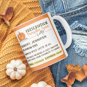 Funny Fall Saison Verschreibungspflicht Pumpkin Ge Kaffeetasse