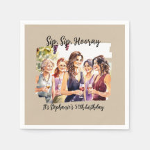 Funny Fall Wein Degusting Frau's 50. Geburtstag