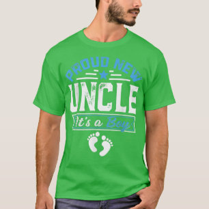 Funny Familie stolz neuen Onkel Es ist ein Junge G T-Shirt
