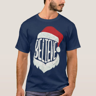 Funny Family Christmas glauben Weihnachtsmann Nied T-Shirt