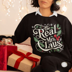 Funny Family Christmas T-Shirts   Die wahre Frau C