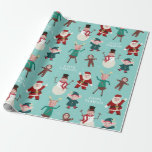 Funny Family Foto Holiday Wrapping Paper Geschenkpapier<br><div class="desc">Platzieren Sie Ihre Fotos in dieses lustige,  weihnachtliche Verpackungspapier für eine festliche und humorvolle Art,  Ihre Geschenke zu dekorieren. Mit einem Schneemann,  Elf,  Rentier,  Lebkuchenmann und Weihnachtsmann. Es ist lustig und niedlich und bringt fröhliches Lachen während Ihres Geschenkes.</div>