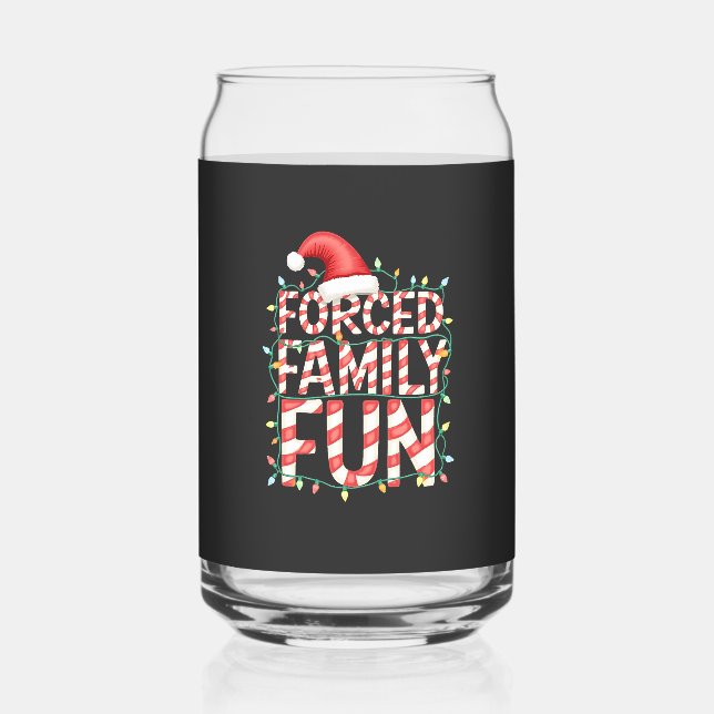 Funny Family Fun Funny Matching Outfit Dosenglas (Vorderseite)