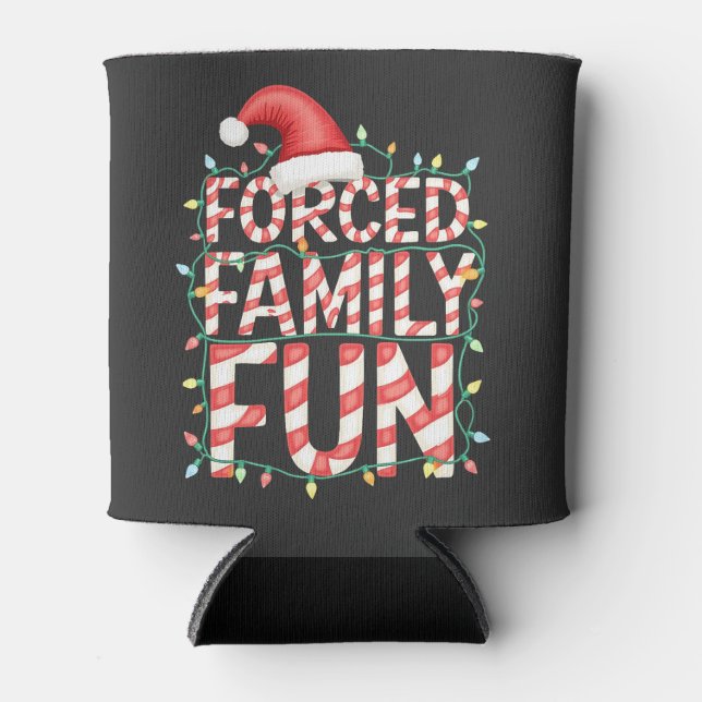 Funny Family Fun Funny Matching Outfit Dosenkühler (Vorderseite)