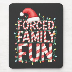 Funny Family Fun Funny Matching Outfit Mousepad