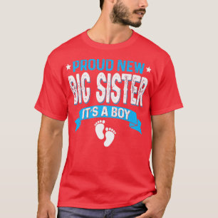 Funny Family Gender Offenbarung neue große Schwest T-Shirt