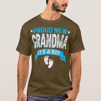 Funny Family Gender Reveal Proud neue Oma ist es T-Shirt