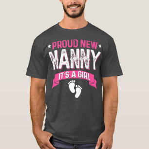 Funny Family Gender Reveal Proud New Ganny Es ist  T-Shirt