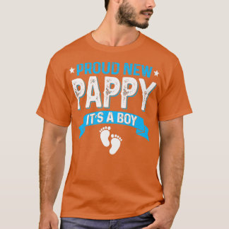 Funny Family Gender Reveal Proud New Pappy Es ist T-Shirt