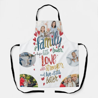 Funny Family Laugh, Liebe und leben bessere Schürz Schürze