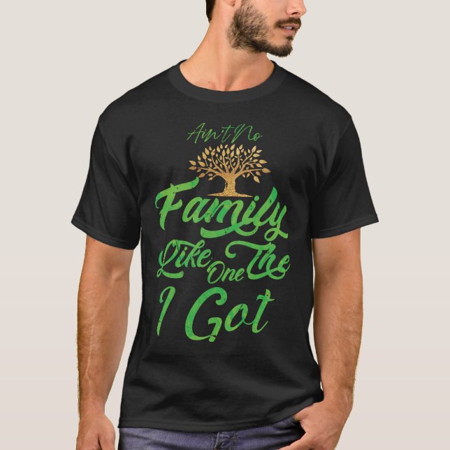 Funny Family Wiedersehen ist keine Familie wie die T-Shirt (Vorderseite)