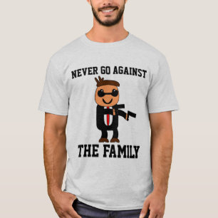 Funny FAMILY WIEDERSEHEN, MAFIA T - Shirt