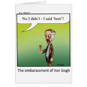 Funny Famous Artist Cartoon Geschenk!