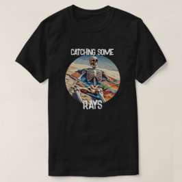 Funny Fangen einige rosige Skeletton-T - Shirt