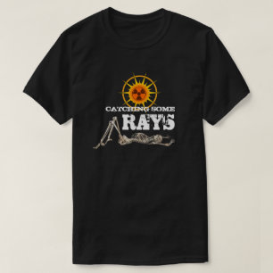 Funny Fangen einige rosige Skeletton-T - Shirt