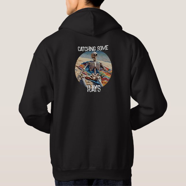 Funny Fangen einige rosige Skeletton-T - Shirt (Rückseite)