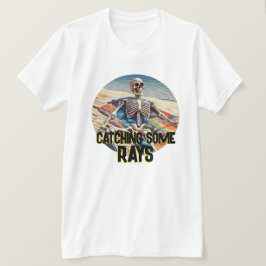 Funny Fangen einige rosige Skeletton-T - Shirt