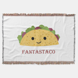 Funny Fantastaco Taco Pun Niedlich Kawaii Taco Decke