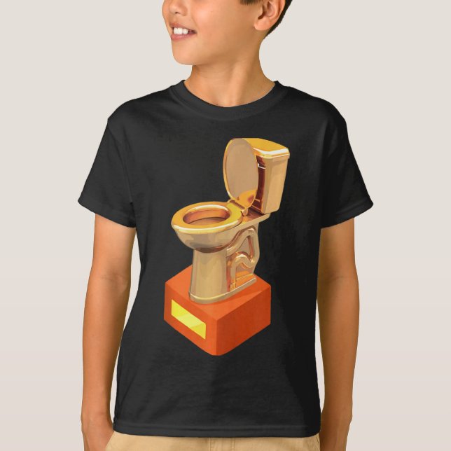 Funny Fantasy Football Loser Toilet  T-Shirt (Vorderseite)